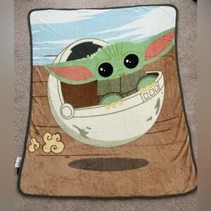 Northwest Star Wars Baby Yoda “Grogu” Mandalorian  Blanket